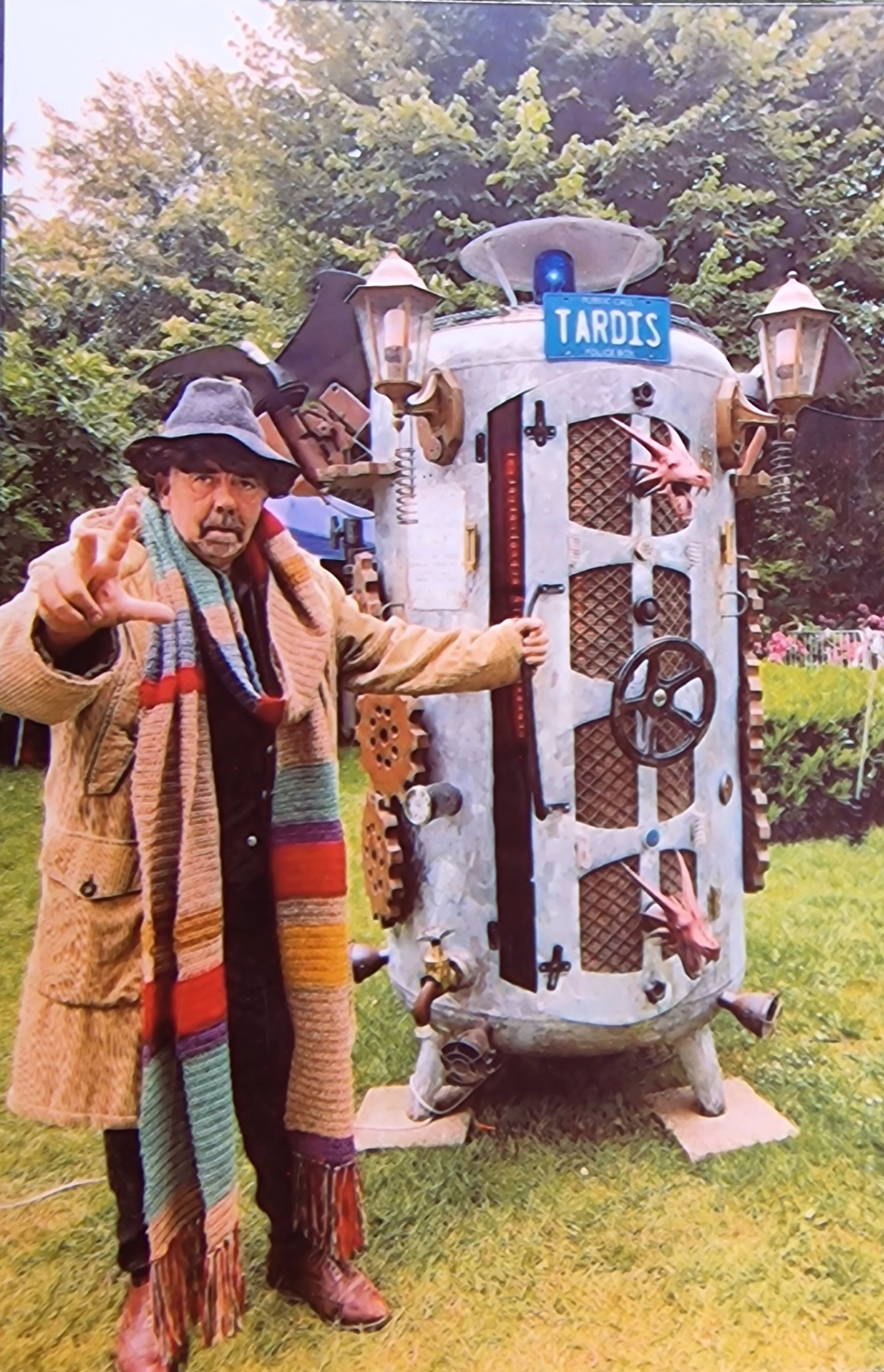 Steampunk Tardis en Dalek 2024